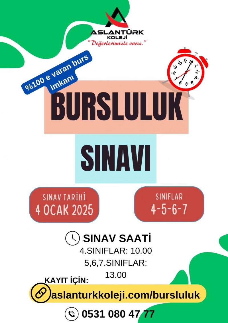 BURSLULUK SINAVI