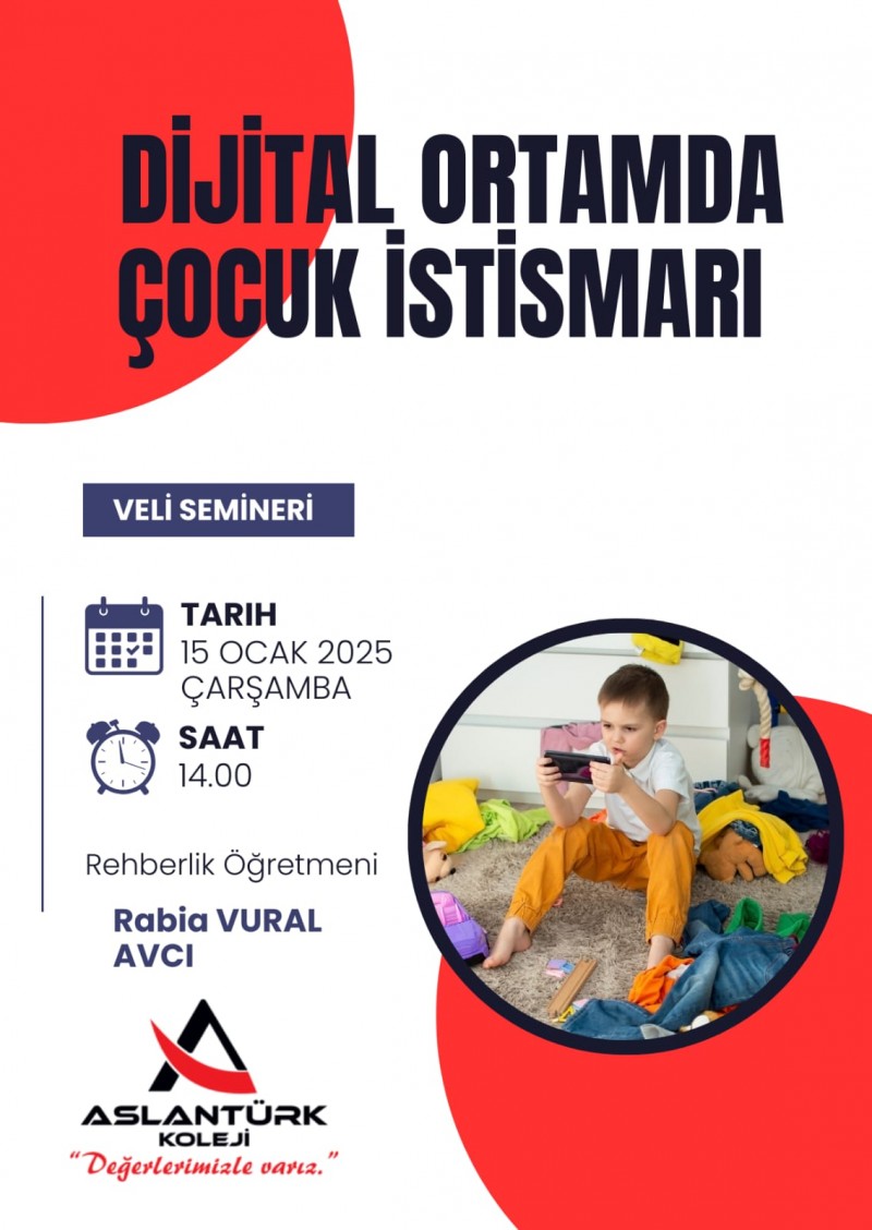 DİJİTAL ORTAMDA ÇOCUK İSTİSMARI